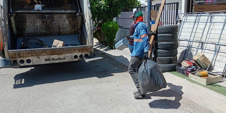 Recolecta Ayuntamiento de Hermosillo mil 100 toneladas en acciones de descacharre en lo que va del año.