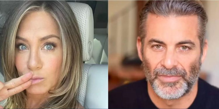 Jennifer Aniston desata rumores de romance con el hipnotista Jim Curtis.