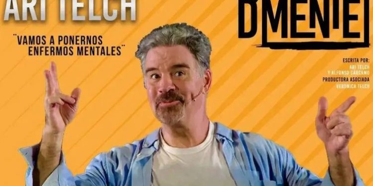 Ari Telch se presentará en Hermosillo con “D’Mente”, su obra de teatro sobre salud mental.
