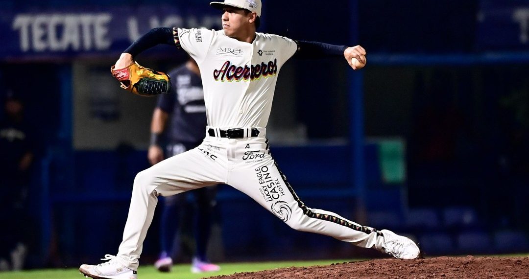 Acereros de Monclova venció 6-5 a los Sultanes de Monterrey con otra gran actuación del Narajero Wilmer Ríos en el centro del diamante.