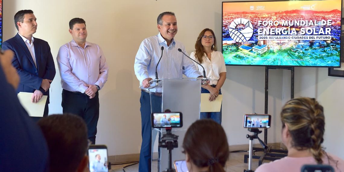 Participará Steve Wozniak, cofundador de Apple, en el Cuarto Foro Mundial de Energía Solar en Hermosillo, anuncia Toño Astiazarán.