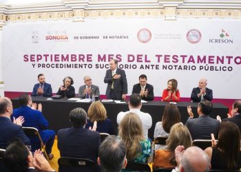 Arranca Mes del Testamento con beneficios y descuentos para personal de seguridad, salud y familias en Sonora.