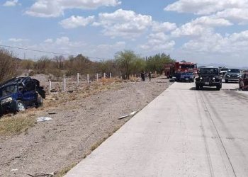 Se registra triple choque en tramo carretero Hermosillo–Guaymas.