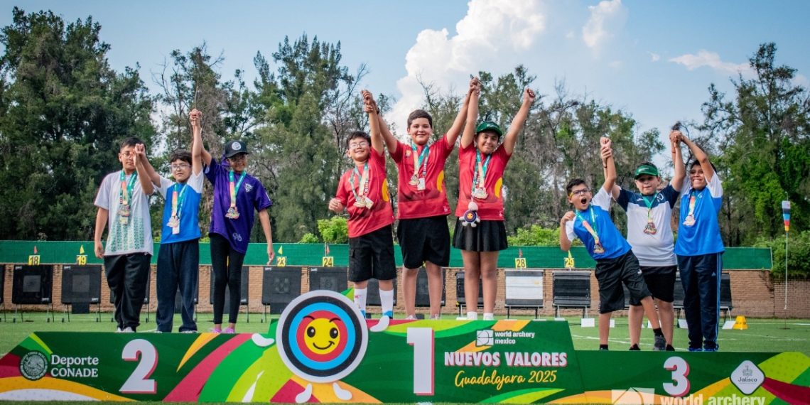 Sonora logra 8 medallas en el Torneo “World Archery México Nuevos Valores”.