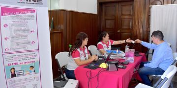 Funcionará un módulo itinerante del INE en Palacio Municipal de Hermosillo este 13 de agosto.