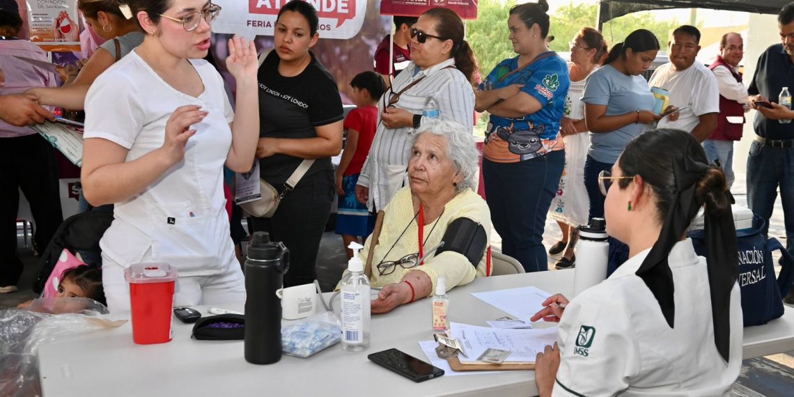 Gobierno lleva servicios gratuitos de la jornada “Sonora Atiende” a familias de la colonia Adolfo de la Huerta
