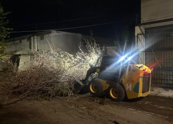 Atiende Protección Civil Municipal 35 reportes por fuertes vientos en Hermosillo.