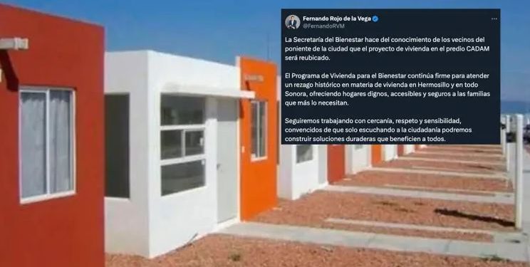 Reubicarán proyecto de vivienda del predio CADAM en Hermosillo.