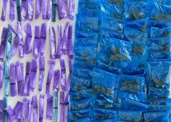 Sacan de las calles de Hermosillo más de 100 envoltorios con narcótico.