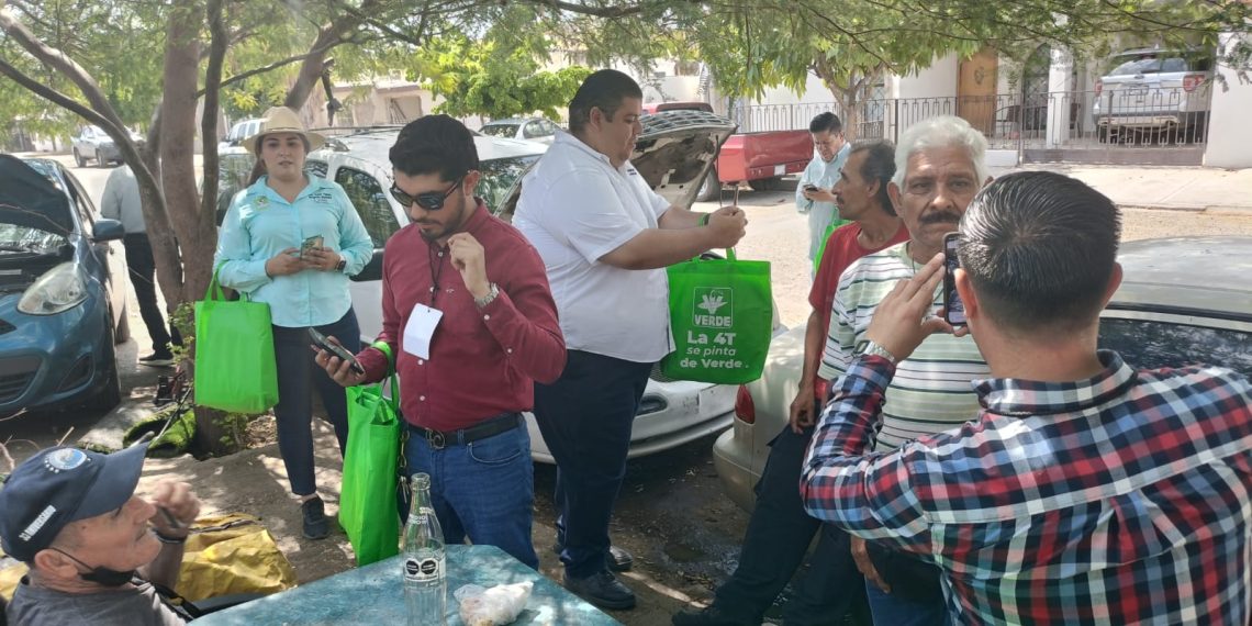 Suma Partido Verde apoyo ciudadano en Hermosillo.