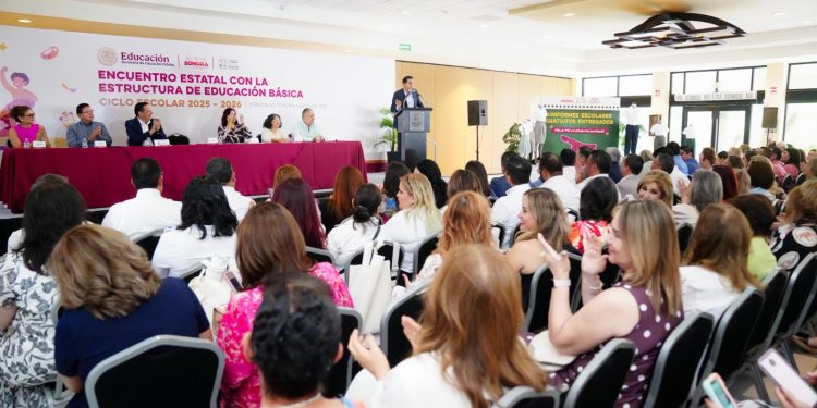 Establece Gobierno de Sonora compromisos con la estructura de educación básica: SEC.