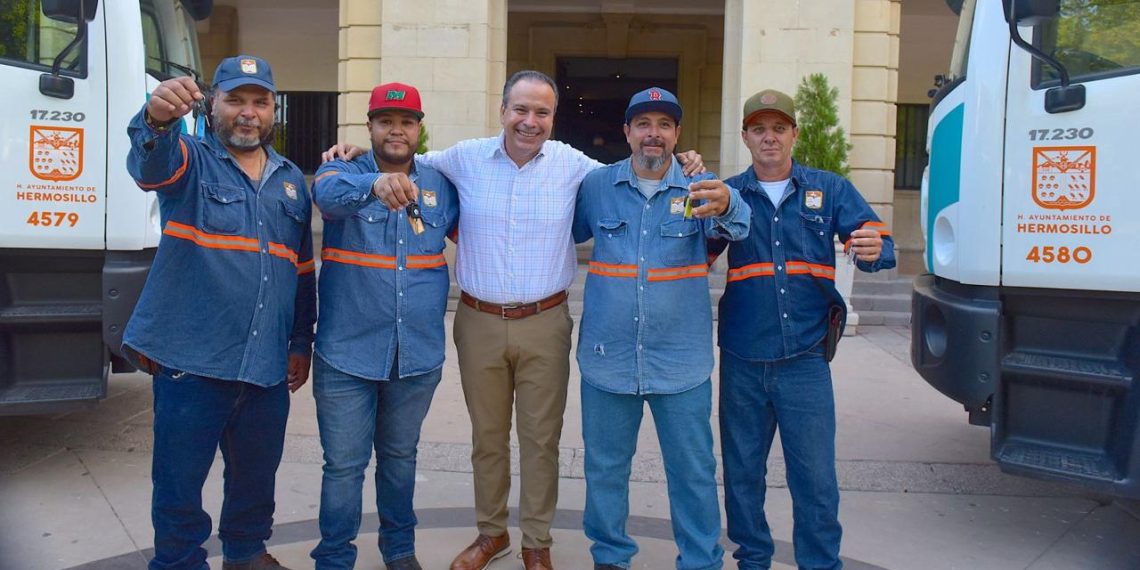 Fortalece Toño Astiazarán atención a zona rural con entrega de cuatro pipas nuevas.