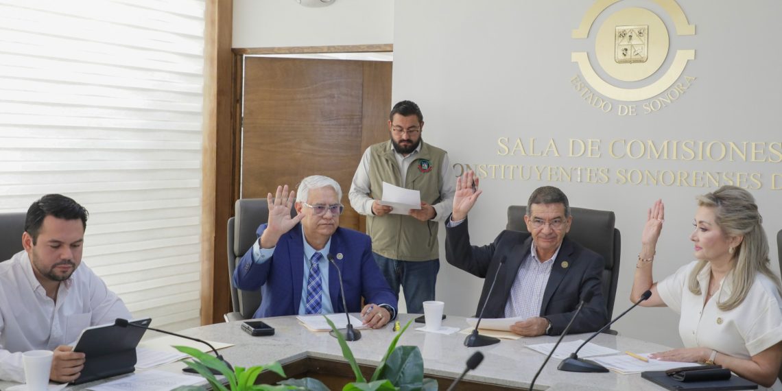 Analizan en Congreso de Sonora reforma a la Ley de Obras Públicas y Servicios.