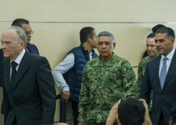 García Harfuch confirma captura de 14 personas por huachicol.