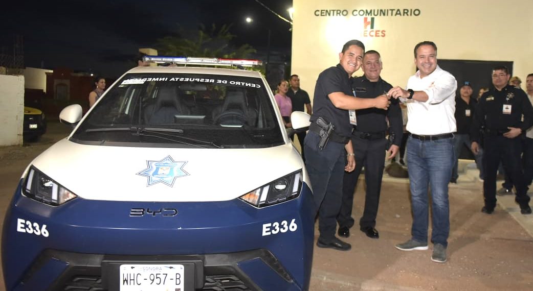 Refuerza Toño Astiazarán seguridad en colonias con nuevo Centro de Respuesta Inmediata en Paseo del Pedregal.