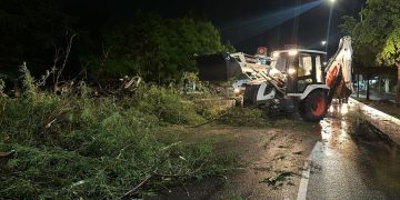 Mantiene Ayuntamiento de Hermosillo operativo permanente de atención a reportes por lluvias.