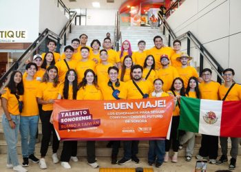 Gobierno de Sonora impulsa talento joven rumbo a Taiwán