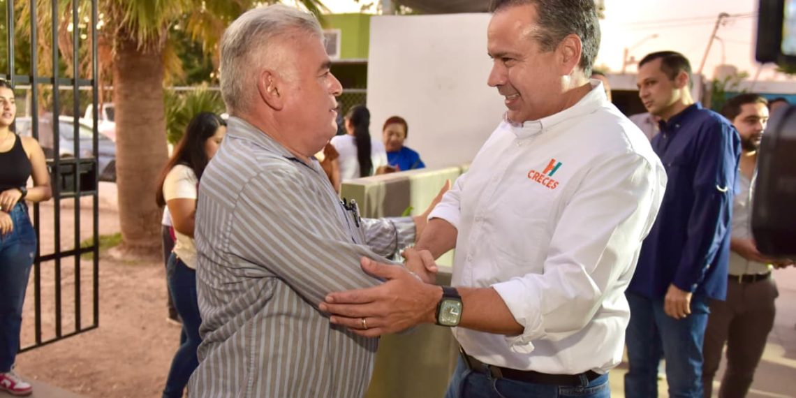 Inaugura Toño Astiazarán el corredor Camina Segura en la Norberto Ortega.