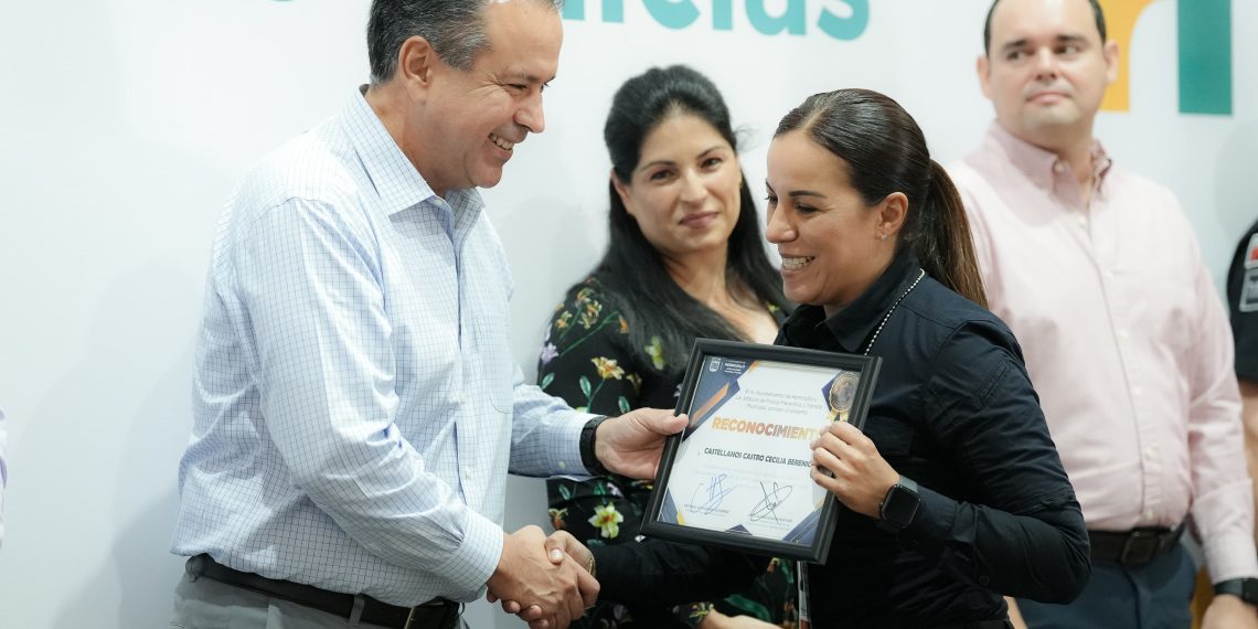 Llama Toño Astiazarán a Policía Municipal a no bajar la guardia y trabajar por la seguridad de las y los hermosillenses