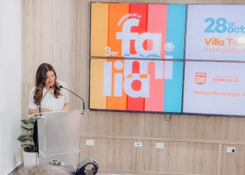 Anuncia Patty Ruibal Tercer Congreso de la Familia en Hermosillo.