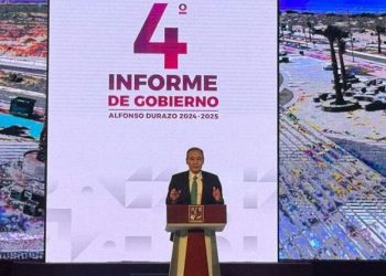 Rinde gobernador Durazo su Cuarto Informe de Trabajo
