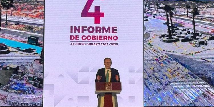 Rinde gobernador Durazo su Cuarto Informe de Trabajo