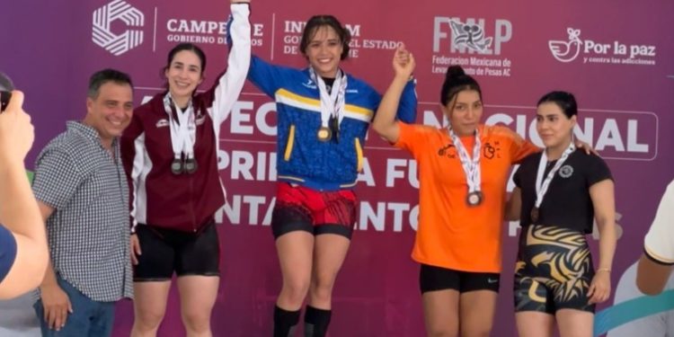 Pesistas de Sonora conquistas 11 medallas en el Campeonato Nacional de Primera Fuerza.
