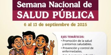 SSP de Sonora se une a la Semana Nacional de Salud Pública 2025.