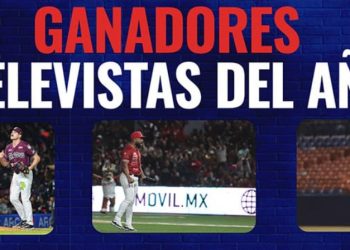 Stephen Nogosek, de Tomateros de Culiacán, relevista del año temporada 2024-2025 de la LMP.