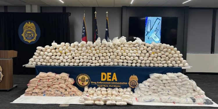 DEA asestó duro golpe al CJNG con más de 600 arrestos y el decomiso de toneladas de droga