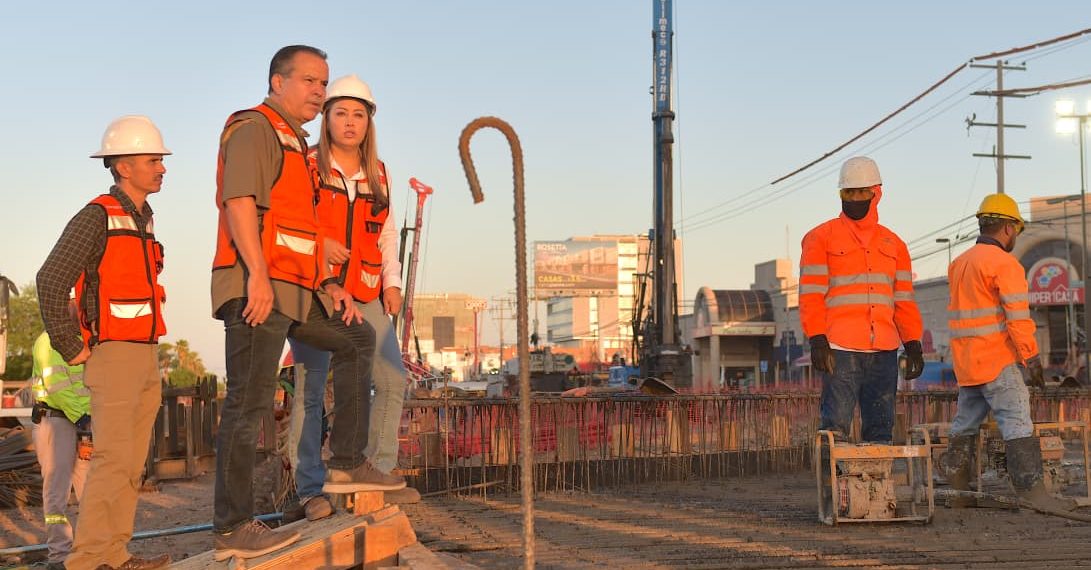 Histórica obra de paso a desnivel en Colosio y Solidaridad transformará la movilidad en Hermosillo.