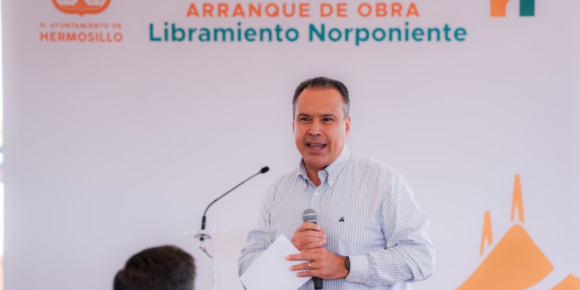 Arranca Toño Astiazarán construcción del Libramiento Norponiente de Hermosillo