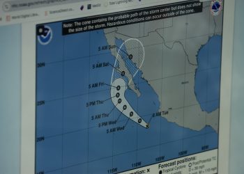 “Lorena” traerá lluvia y vientos significativos a Hermosillo.