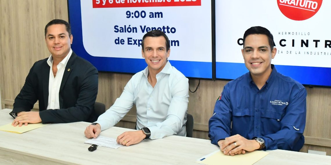 Hermosillo impulsa conexiones empresariales en la Expo Encuentro de Negocios 2025 de Canacintra