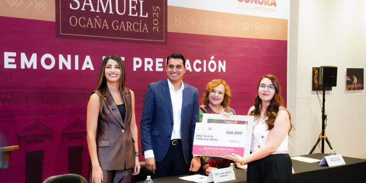 Premia Gobierno de Sonora a los ganadores del Segundo Concurso de Investigación de Historia de Sonora “Samuel Ocaña García” 2025