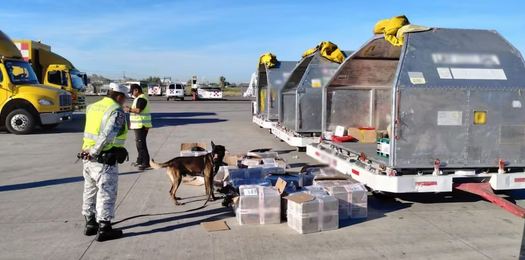 Guardia Nacional asegura más de cinco mil vapeadores con nicotina en el Aeropuerto Internacional de Hermosillo