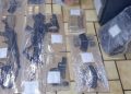 Incauta Policía Estatal y Semar cuatro armas de fuego en operativo por Maytorena