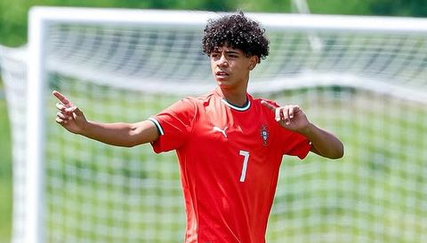 Hijo de Cristiano Ronaldo debuta con Portugal sub-16.