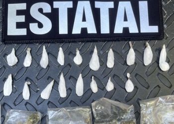 Incauta Policía Estatal narcótico a cuatro detenidos en Hermosillo