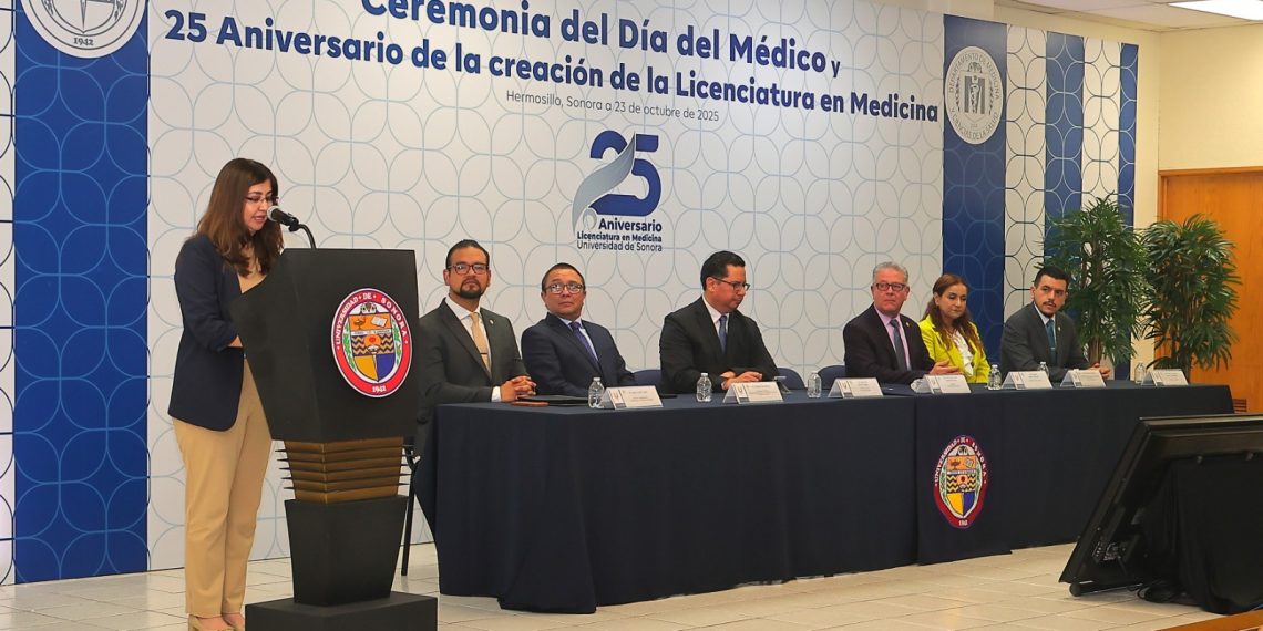 Celebran 25 años de la Licenciatura en Medicina de la Unison