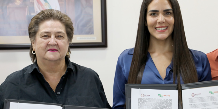 Fortalece Gobierno de Sonora colaboración entre Cecyte y Sipinna en beneficio de las niñas, niños y jóvenes
