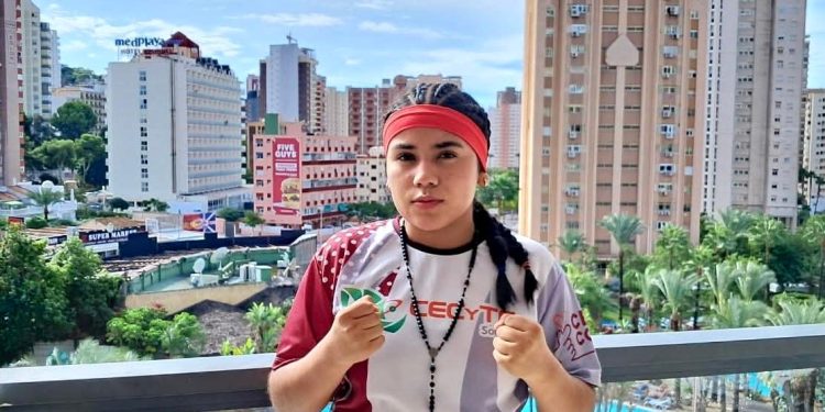 Alumna de Cecyte conquista subcampeonato internacional de box en España: Gobierno de Sonora