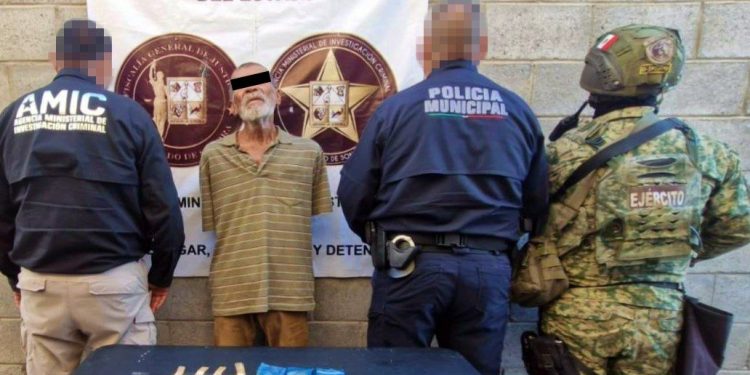 En Hermosillo se detiene a un sujeto con drogas tras cateo coordinado