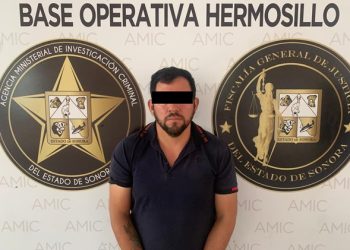 FGJES asegura en Nogales a “El Richar”, prófugo de la justicia de Sinaloa por homicidio doloso