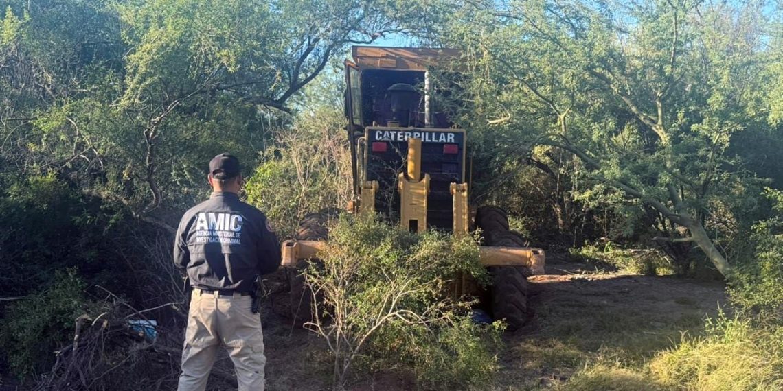 Ejecuta AMIC orden de aprehensión por robo de maquinaria en Ciudad Obregón