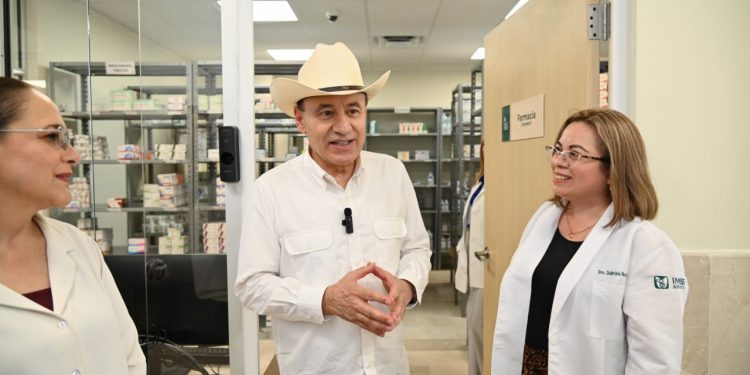 Gobernador Durazo destaca avances de IMSS-Bienestar con incremento de 400% en servicios a sonorenses
