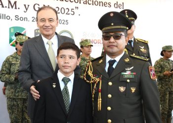 Reconoce Gobernador Durazo esfuerzo y compromiso de Fuerzas Armadas con la seguridad de Sonora