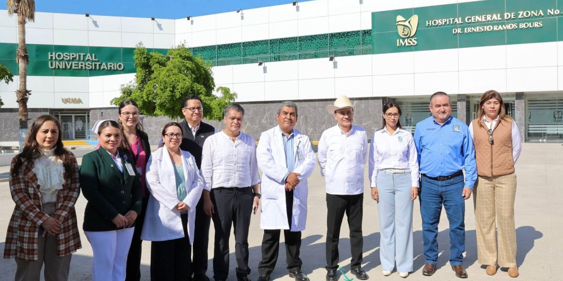 Primer Hospital Universitario en Sonora es una realidad; Gobernador Durazo cumple con instalación de equipamiento moderno