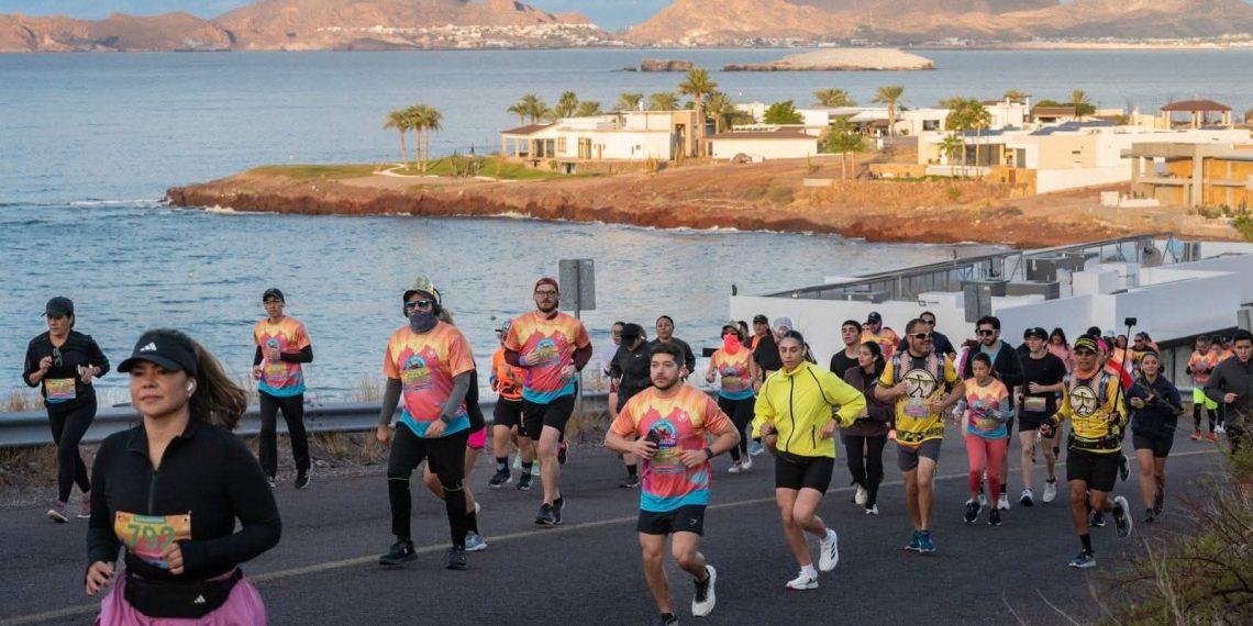 Cifra récord de corredores en Maratón San Carlos-Guaymas