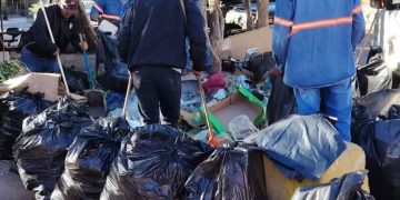 Recolecta Ayuntamiento 9 toneladas de cacharros en jornada de limpieza en Los Ángeles